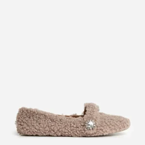 Indoor^Flattered Norah Teddy Taupe