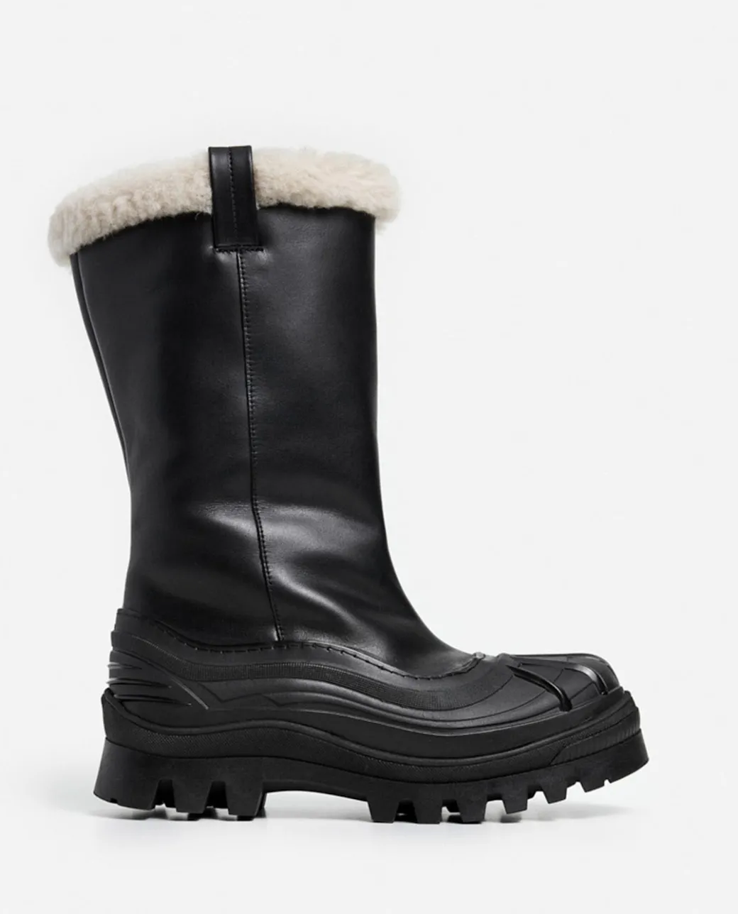 pella_leather_black_1.webp High-Shaft Boots | Boots^Flattered Pella Leather Black