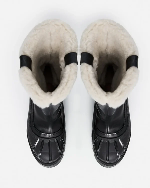 High-Shaft Boots | Boots^Flattered Pella Leather Black