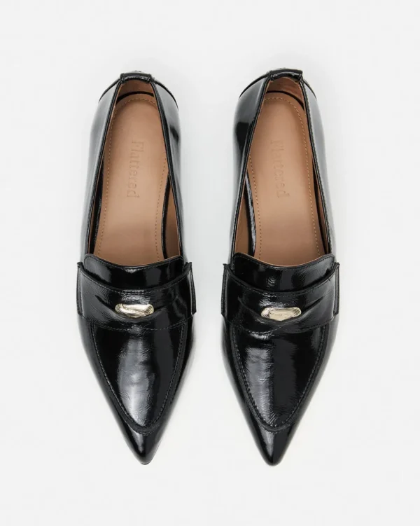 Loafers^Flattered Penelope Leather Patent Black