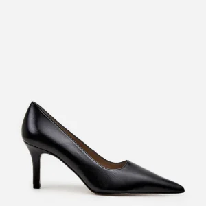 Heels^Flattered Roberta Leather Black
