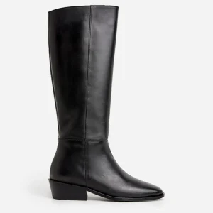 High-Shaft Boots | Boots^Flattered Robyn Leather Black