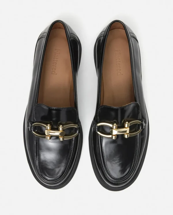 Loafers^Flattered Samantha Leather Black
