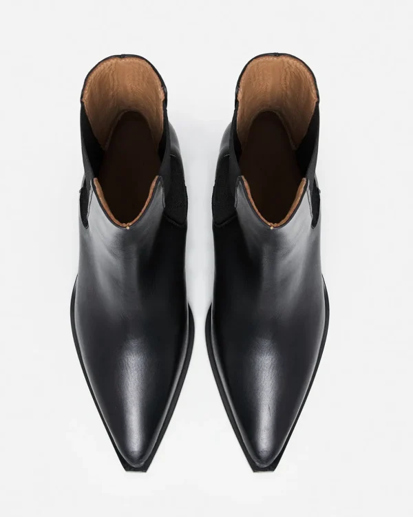 Boots^Flattered Sandra Leather Black