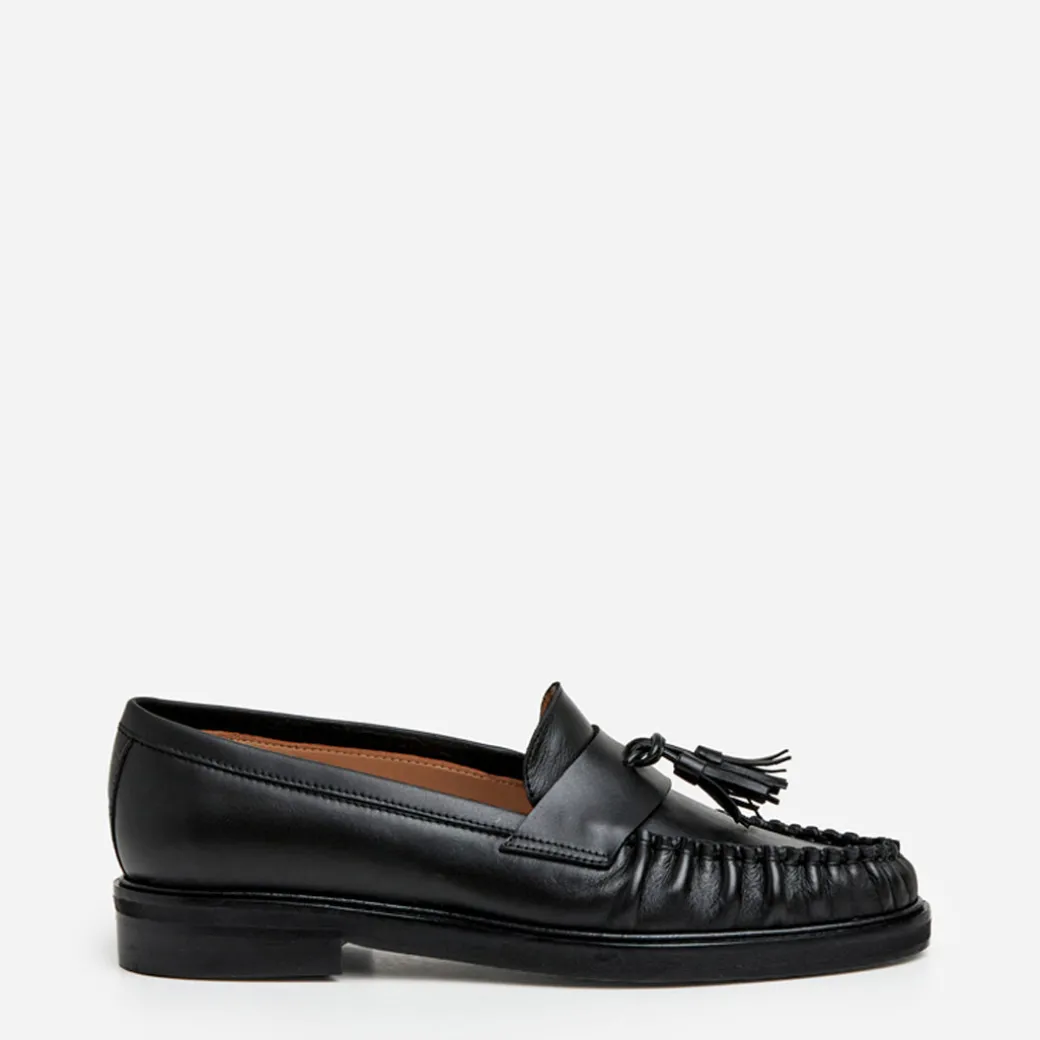 sigrid_leather_black_0.webp Loafers^Flattered Sigrid Leather Black