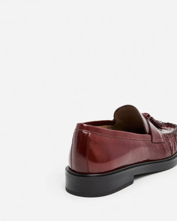 Loafers^Flattered Sigrid Leather Brick Red Patent