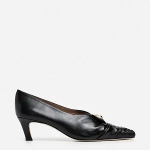 Heels^Flattered Tamara Leather Black