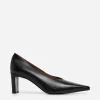 Heels^Flattered Tove Leather Black
