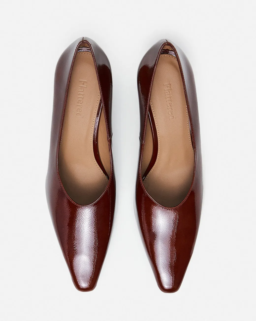 tove_leather_patent_brick_3.webp Heels^Flattered Tove Leather Brick Red Patent