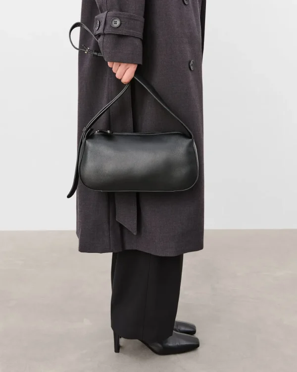 Shoulder Bags | Crosshoulder Bag^Flattered Tuna Shoulder Bag Leather Black