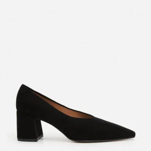 Heels^Flattered Angela Suede Black