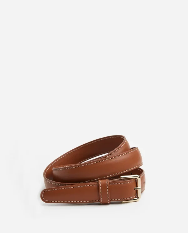 Belts^Flattered Barbara Belt Leather Cognac