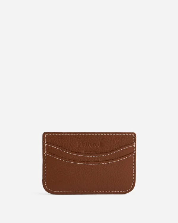 Accessories^Flattered Bonnie Cardholder Leather Cognac