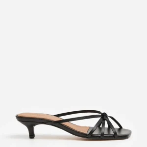 Heeled Sandals | Heels^Flattered Eunisa Leather Black
