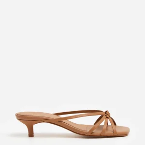 Heeled Sandals | Heels^Flattered Eunisa Leather Cognac