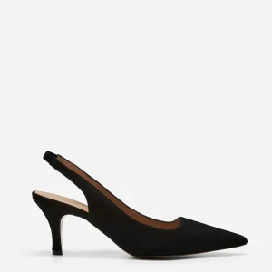 Heels^Flattered Franchesca Suede Black