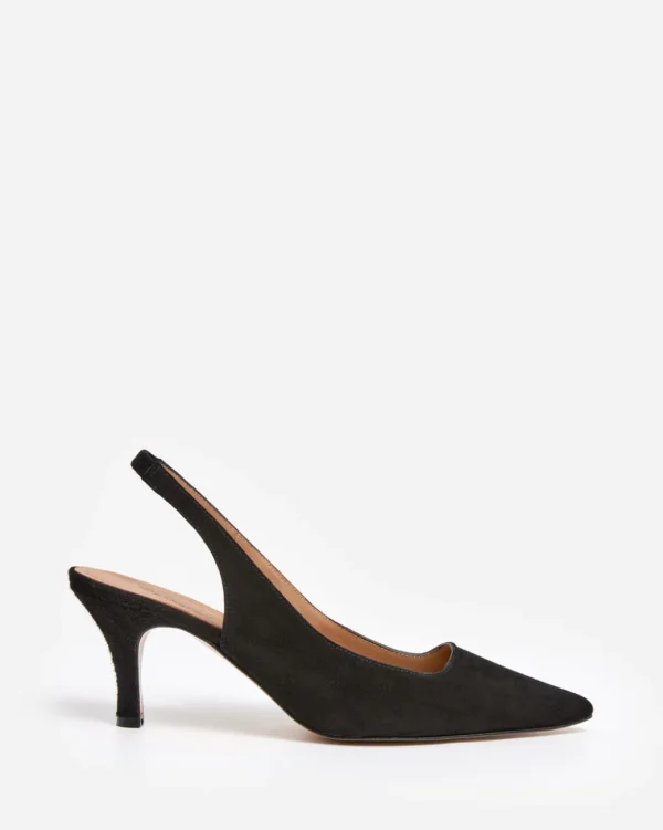 Heels^Flattered Franchesca Suede Black