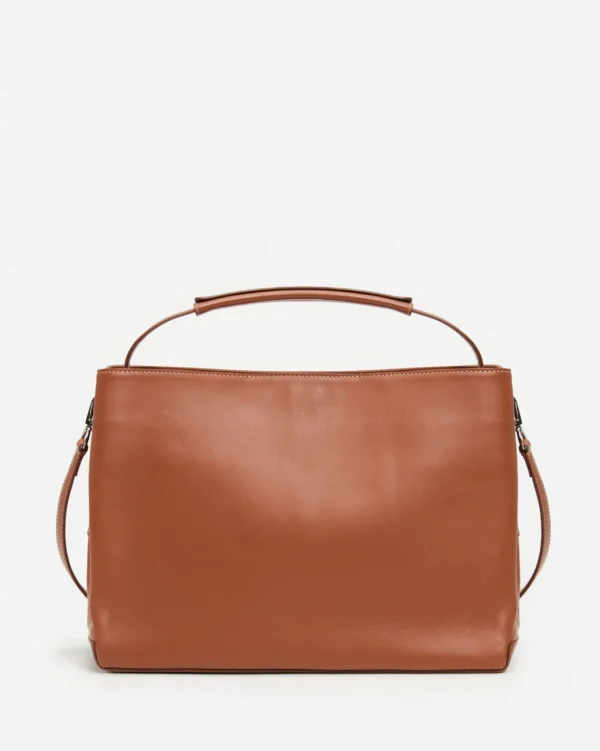 Top Handle Bags | Tote Bags^Flattered Harper Grande Handbag Leather Cognac
