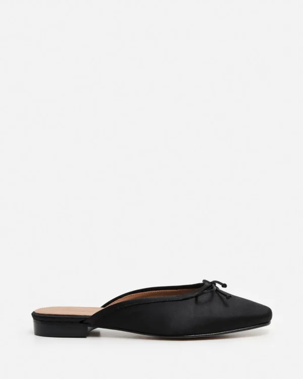 Sandals | Ballet Flats^Flattered Malva Satin Black